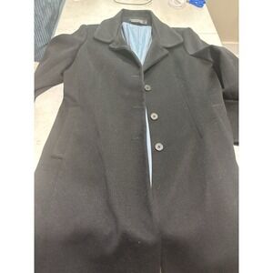Vintage Anne Klein Winter‎ Coat Size 14 Wool Blend